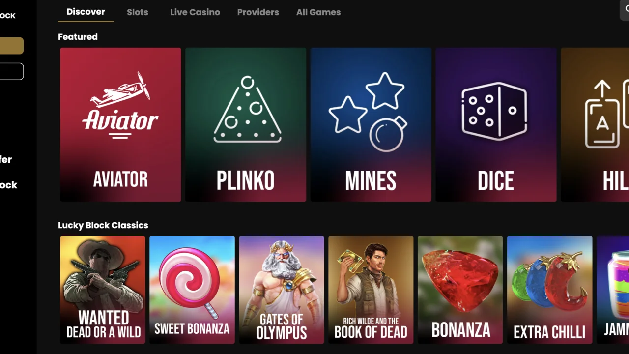 LuckyBlock casino