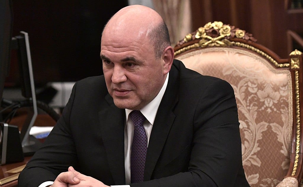 Russian Prime Minister Mikhail Mishustin.
