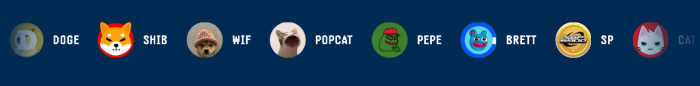 Meme coins to choose from - $MEMEX