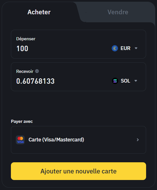 Acheter Solana Binance Carte Acheter Solana Binance Carte