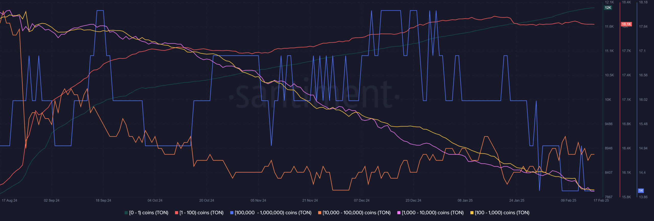 Toncoin Supply Distribution