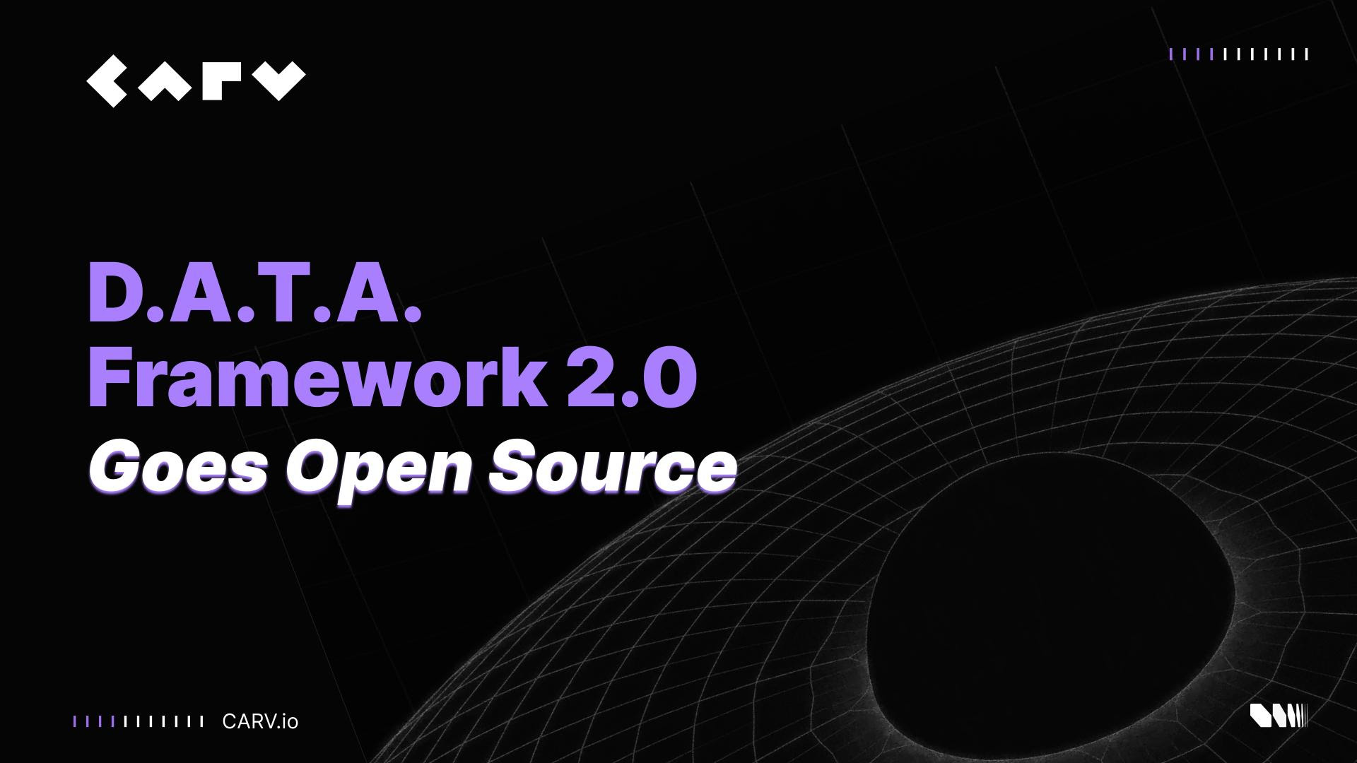 CARV Announces Open-Source For Its D.A.T.A. Framework