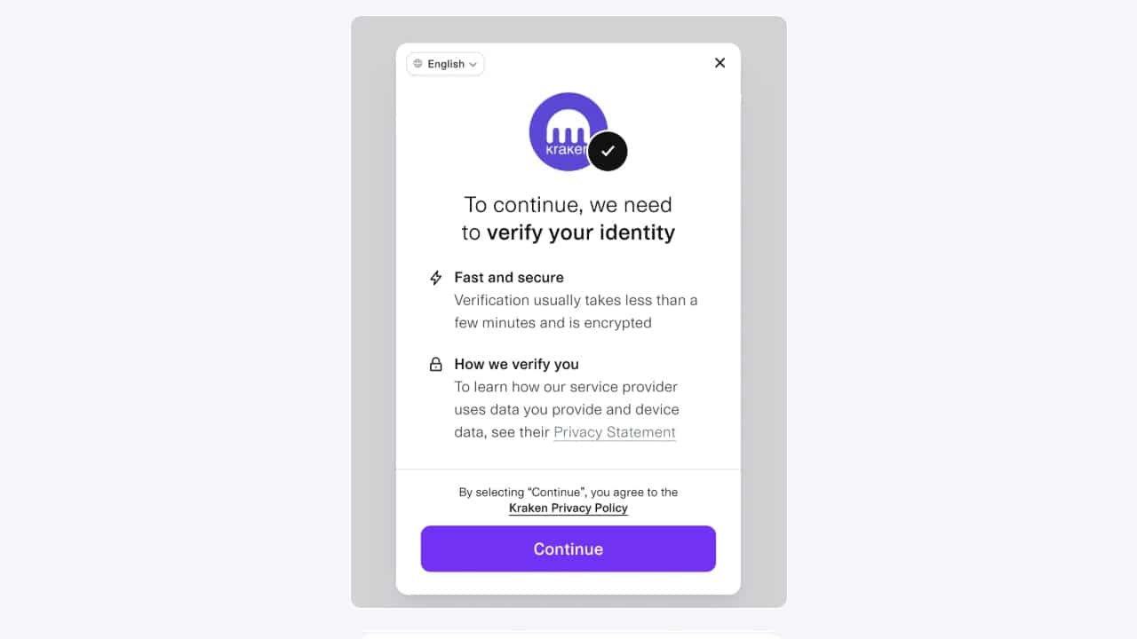 Kraken KYC