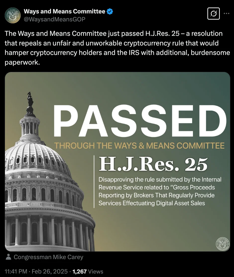 Ways and Means Committee