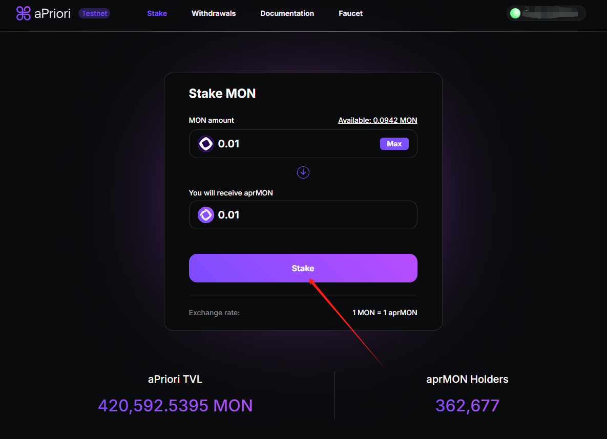 成为Monad早期测试网用户仅剩一天,这些交互你不能错过