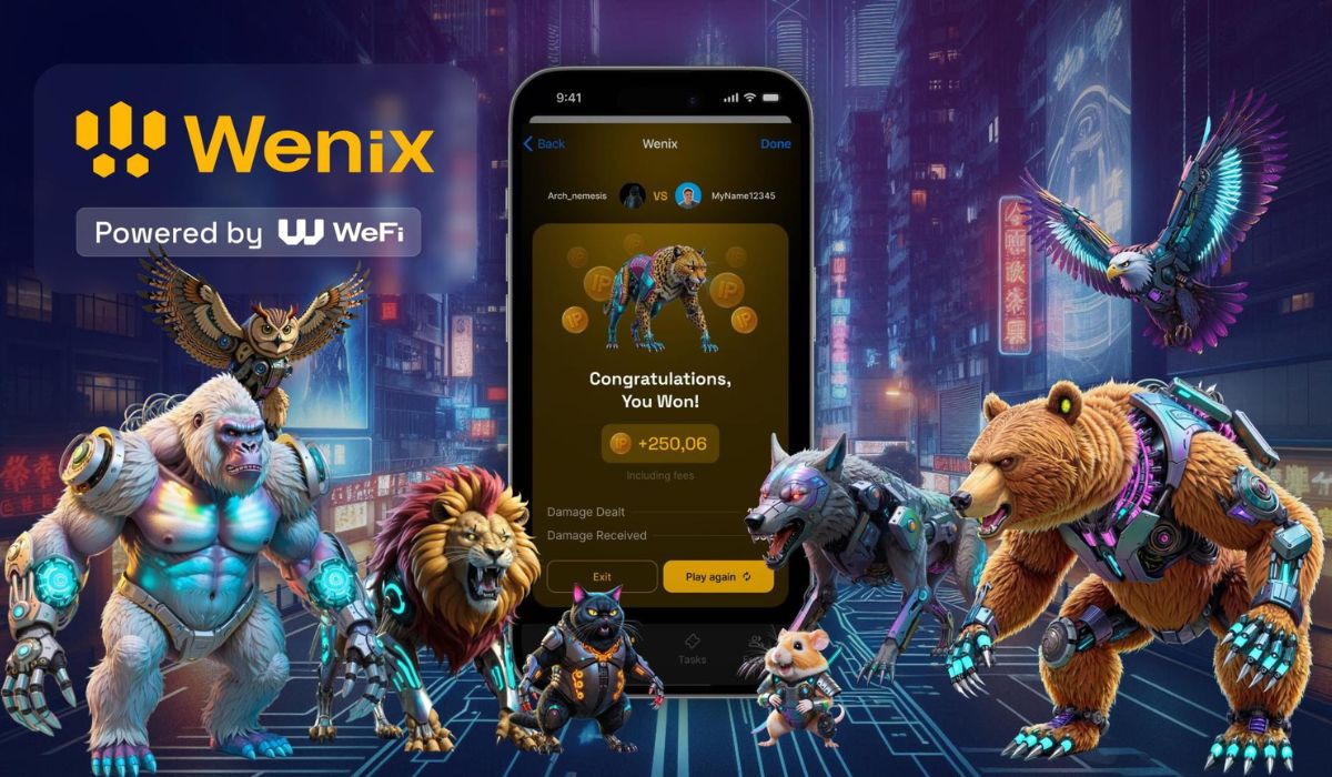 WeFi Announces The Launch Of Wenix, A Telegram Game Helping Users Contribute To Token Mining