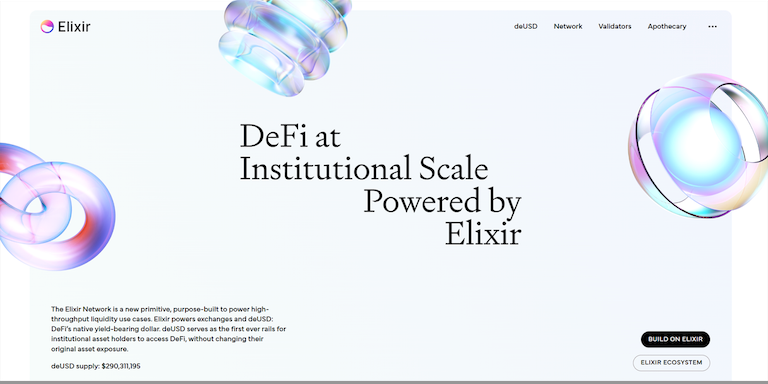 研报|Elixir Network项目详解&ELX市值分析 image 0