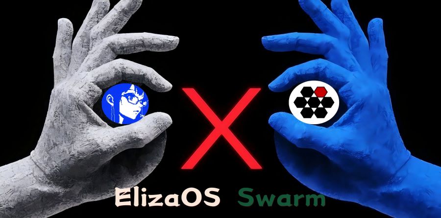 模块化帝国 vs 蜂群思维:ElizaOS与Swarm AI的千亿赛道路线战争 image 0