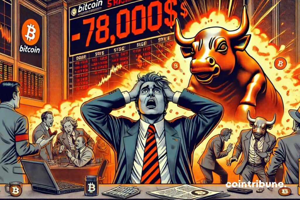 Wall Street indices and bitcoin tumble before investors’ eyes