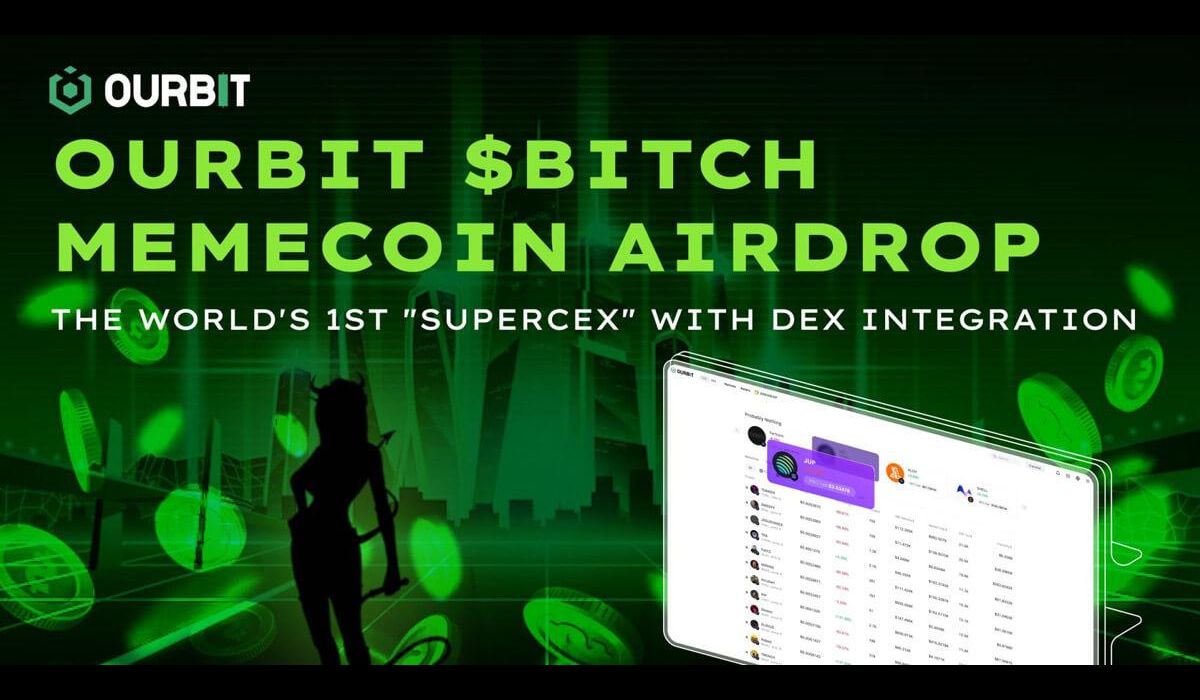Ourbit Unveils Phase 3 of $BITCH Memecoin Airdrop Campaign, Distributes 85% of Tokens to Community