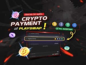 PlaySwap Crypto Integration Press Release Banner 1
