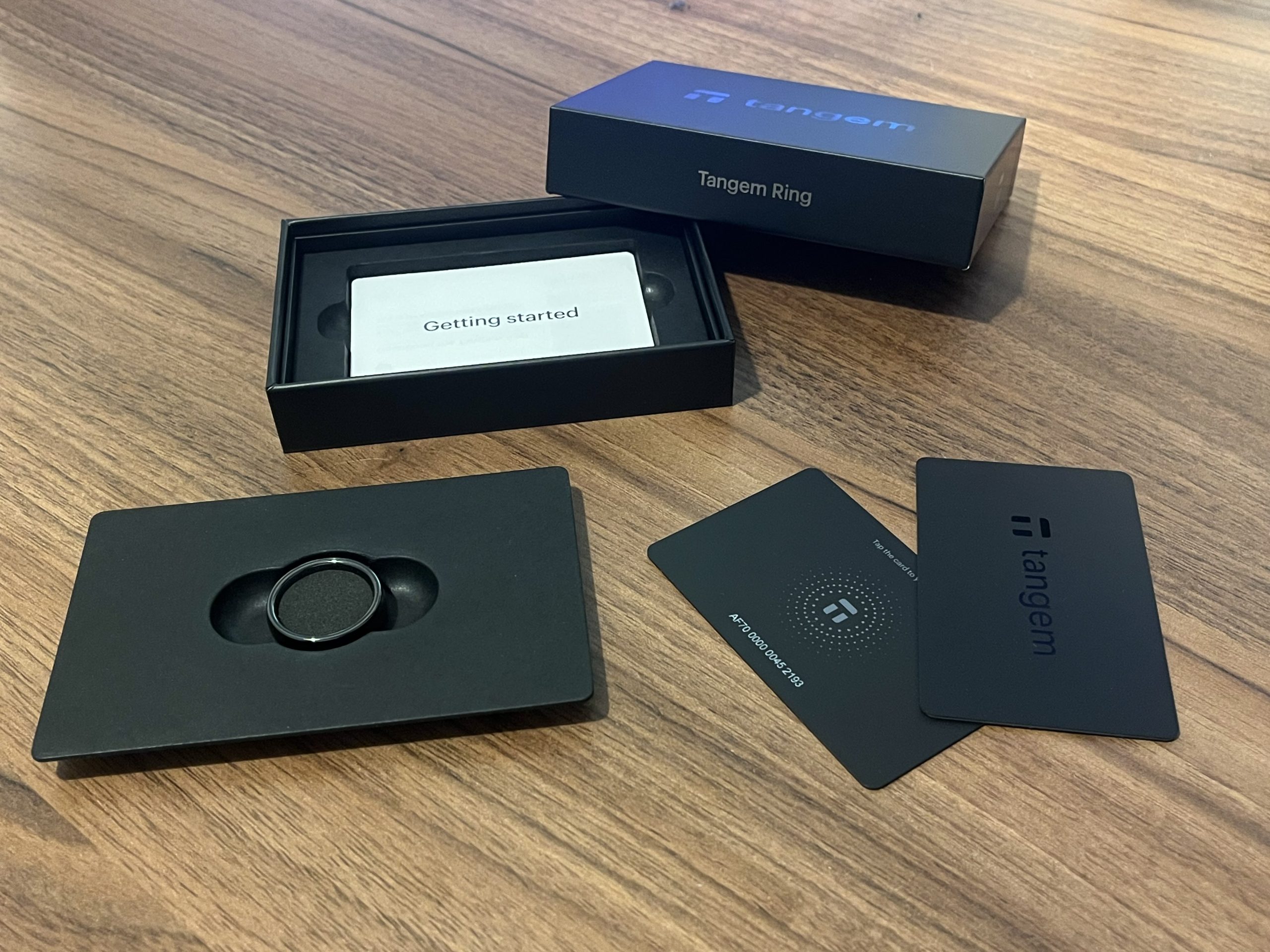 Tangem Ring unboxing Tangem Ring unboxing