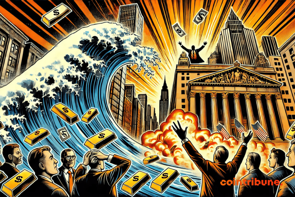 Vague de capitaux quittant Wall Street vers l’Europe