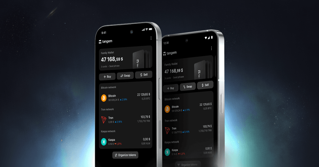 Tangem Wallet app mobile Tangem Wallet app mobile