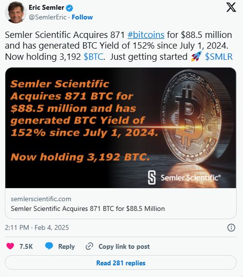 迈克尔·塞勒的成功模式:上市公司纷纷效仿比特币储备战略 image 0