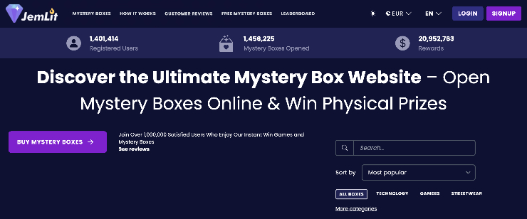 JemLit vip mystery box