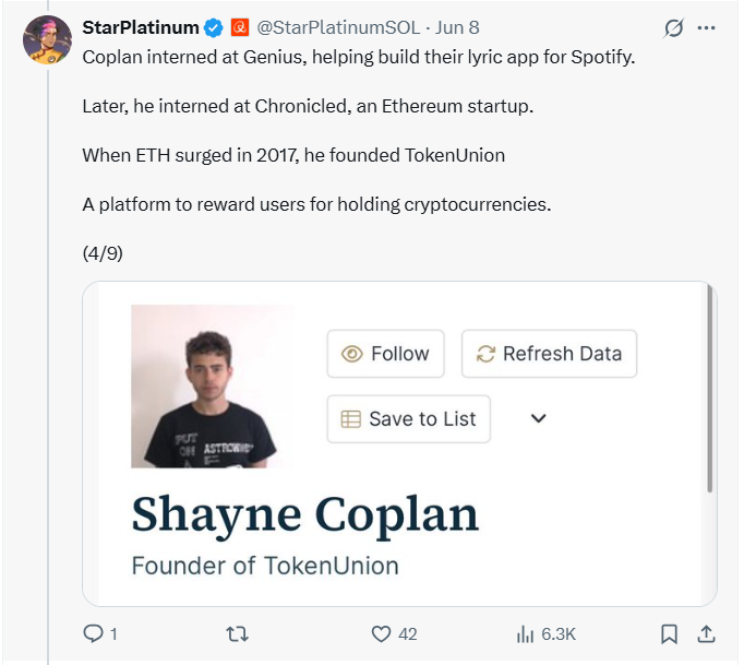 Source: StarPlatinum on X
