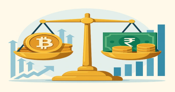 加密貨幣 vs 股票:印度新手投資者的2025現實檢驗