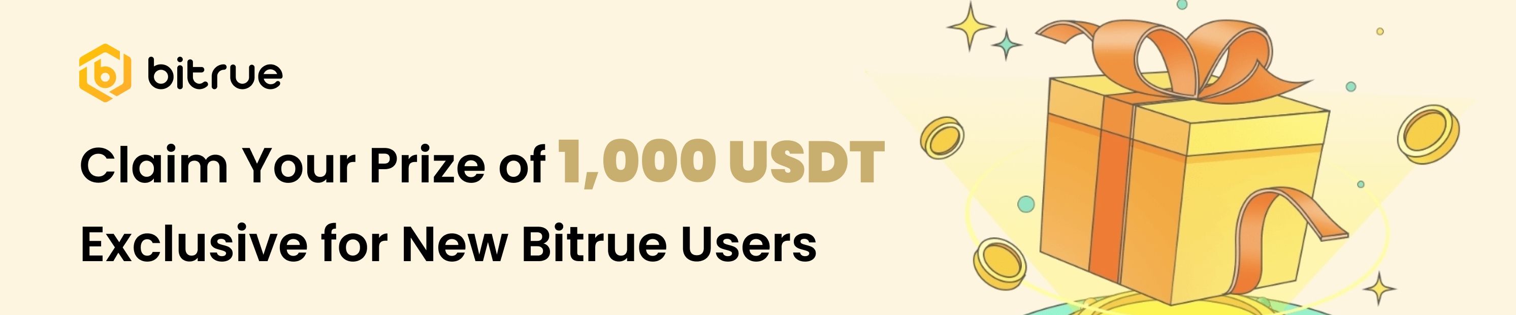 inscrivez-vous sur Bitrue et obtenez un prix