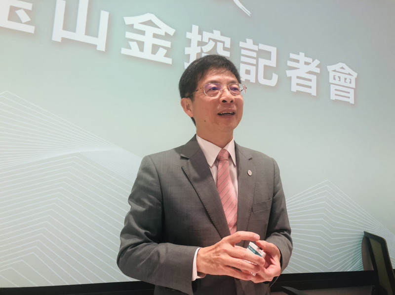 玉山金前7月大賺202億元。圖為玉山金董事長黃男州。（資料照）