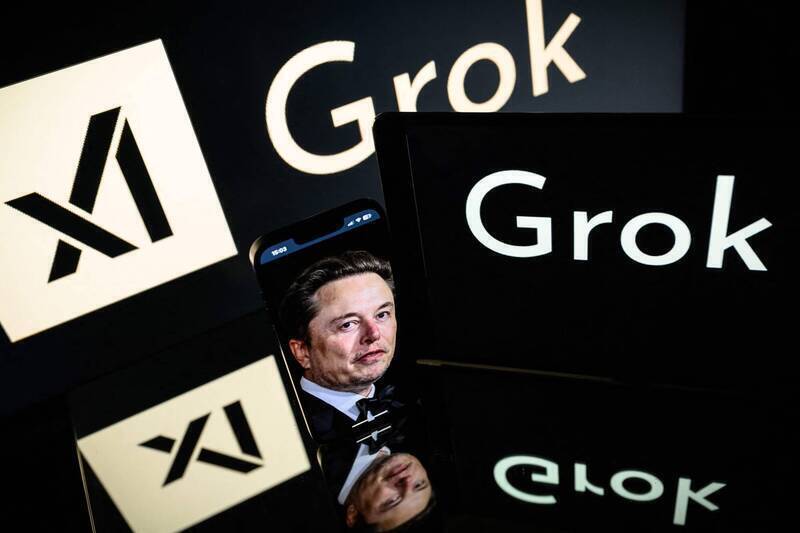 xAI Grok 4即日起全球免費開放使用。（示意圖，法新社）