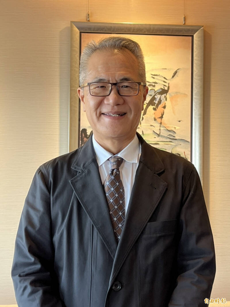 穎崴上半年獲利創同期新高；圖為董事長王嘉煌。（記者洪友芳攝）