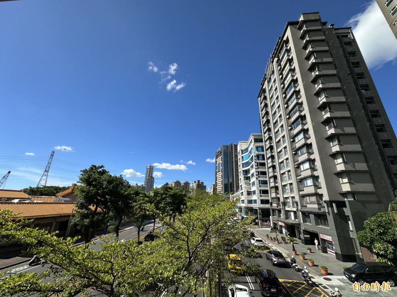 房貸資金吃緊因素很多，不外乎房價大漲墊高房貸需求，以及建商高價搶地。（記者徐義平攝）