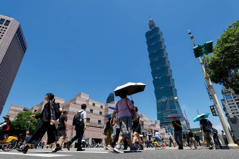 台經院估今年經濟成長有望挑戰5%。（歐新社）