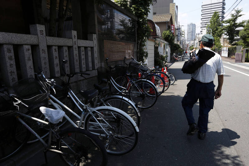 在現今的日本社會中，即使過了70歲仍繼續工作，已不再是件罕見的事情。示意圖。（彭博）