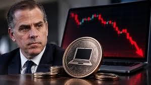 La capitalización llegó a superar los 100.000 millones, pero Hunter Biden culpa al creador de mercado por aportar solo 5.000 dólares de liquidez