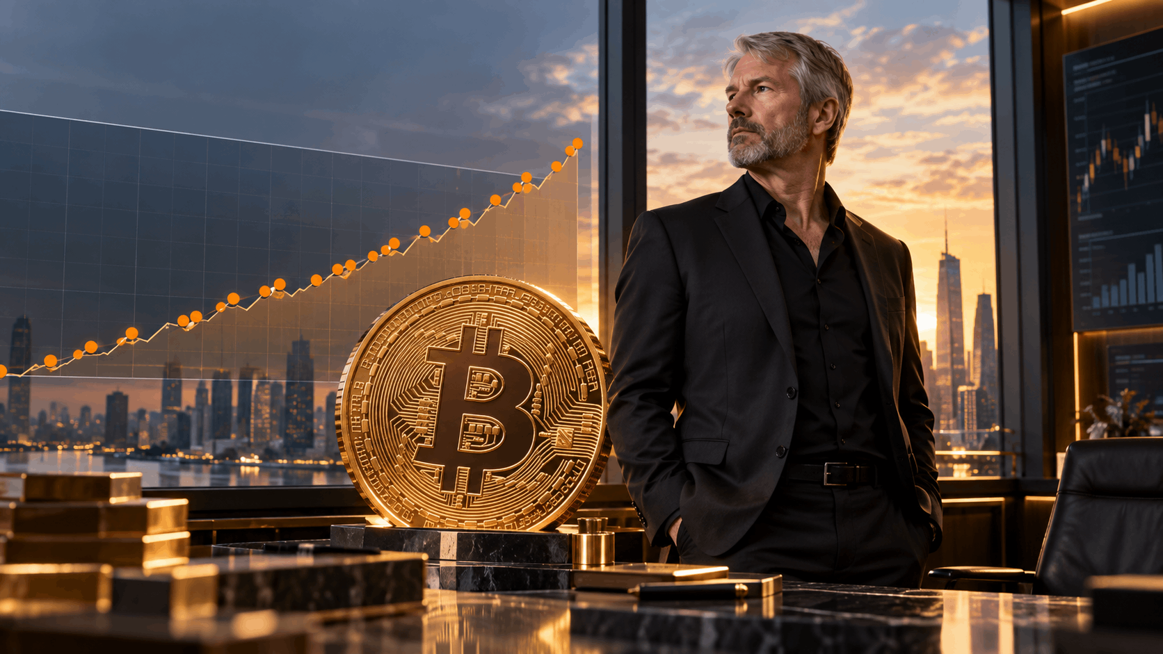 مايكل سايلور يلمح إلى عملية شراء بيتكوين كبرى جديدة في Strategy