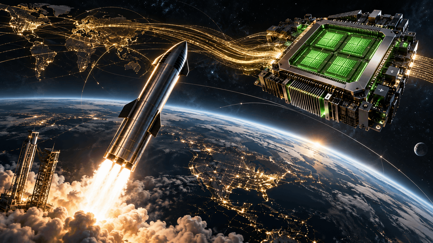 SpaceX привлечет $40 млрд на закупку чипов Nvidia